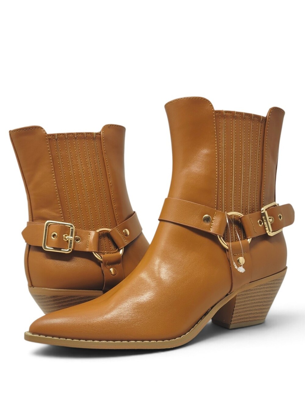 Berness Tan Western Boots